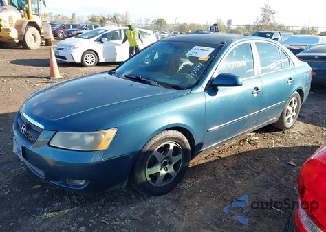 2006 Hyundai Sonata Gls V6/Lx V6 z USA, uszkodzony, nr VIN 5NPEU46F96H047214